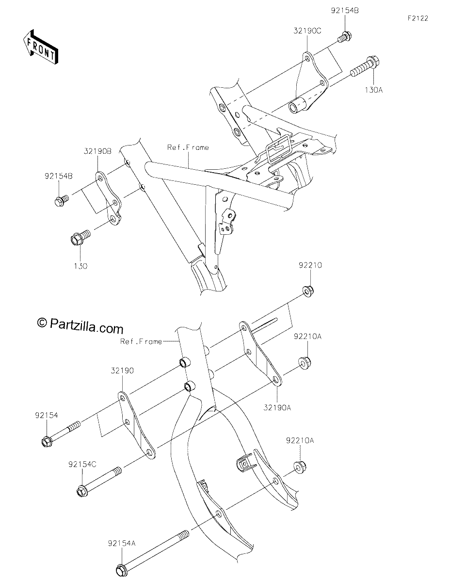 Diagrama de ENGINE MOUNT