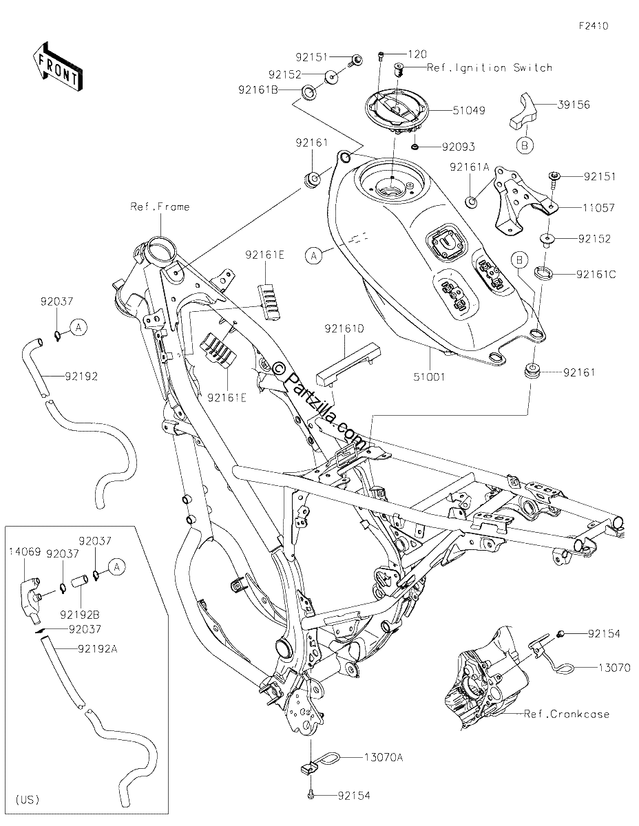 Diagrama de FUEL TANK