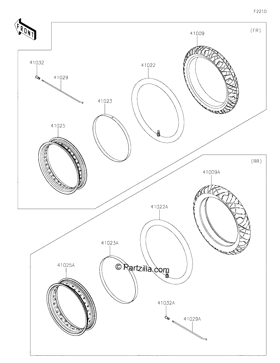 Diagrama de WHEELS TIRES
