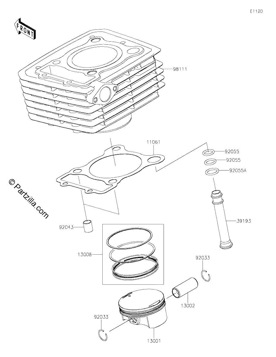Diagrama de CYLINDER PISTON S