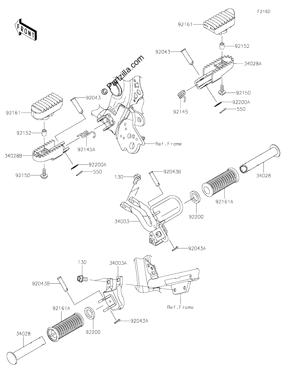 Diagrama de FOOTRESTS