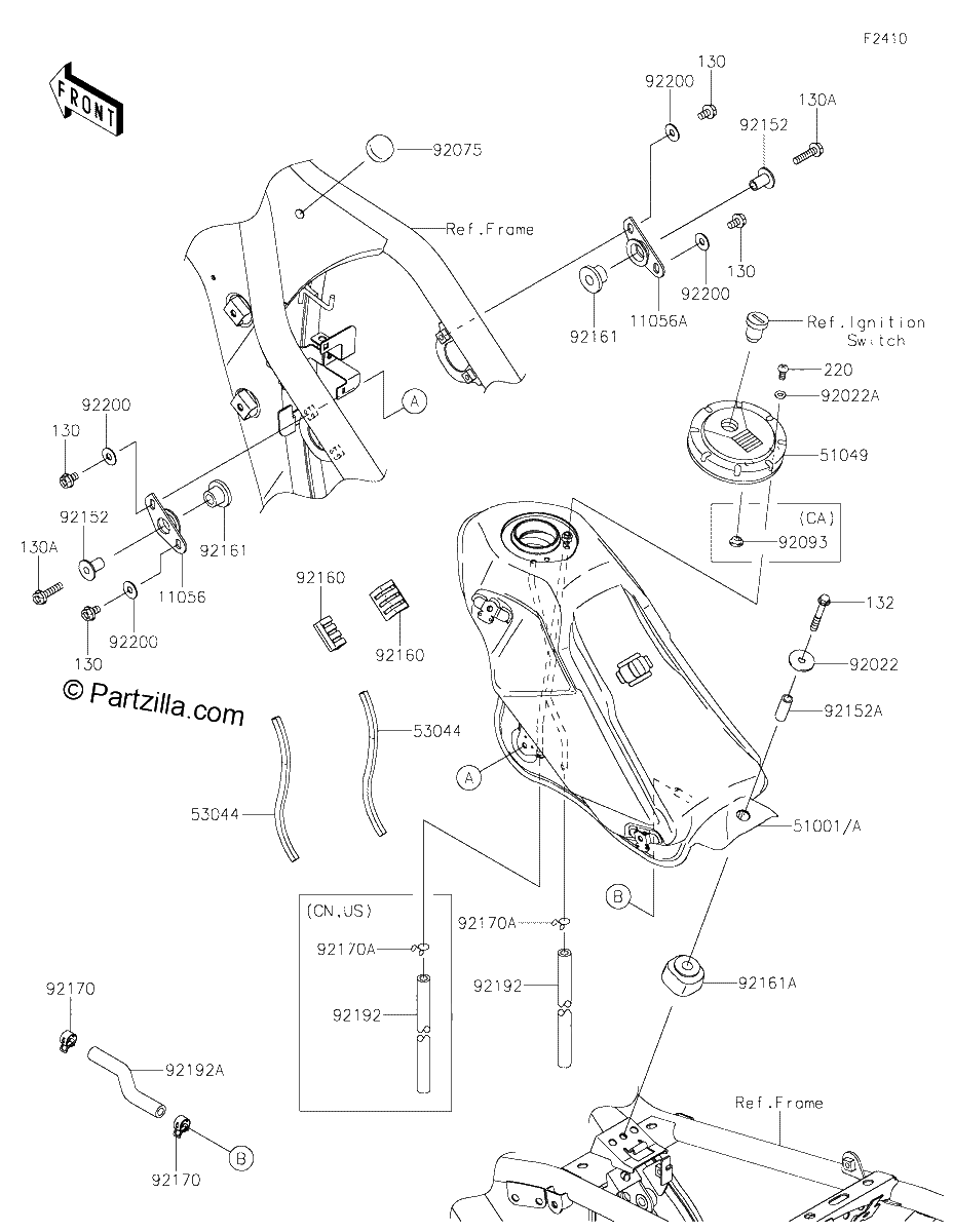 Diagrama de FUEL TANK