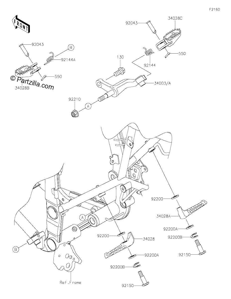Diagrama de FOOTRESTS