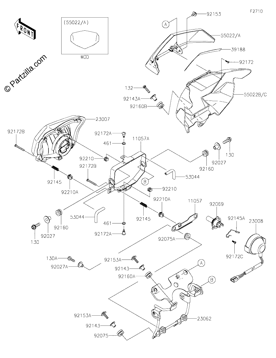 Diagrama de HEADLIGHT S