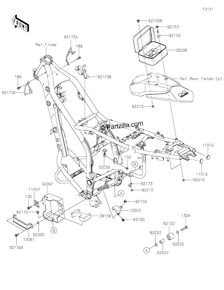 Diagrama de FRAME FITTINGS