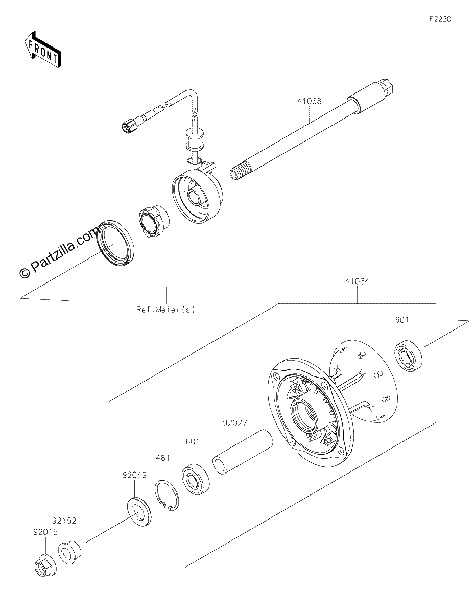 Diagrama de FRONT HUB
