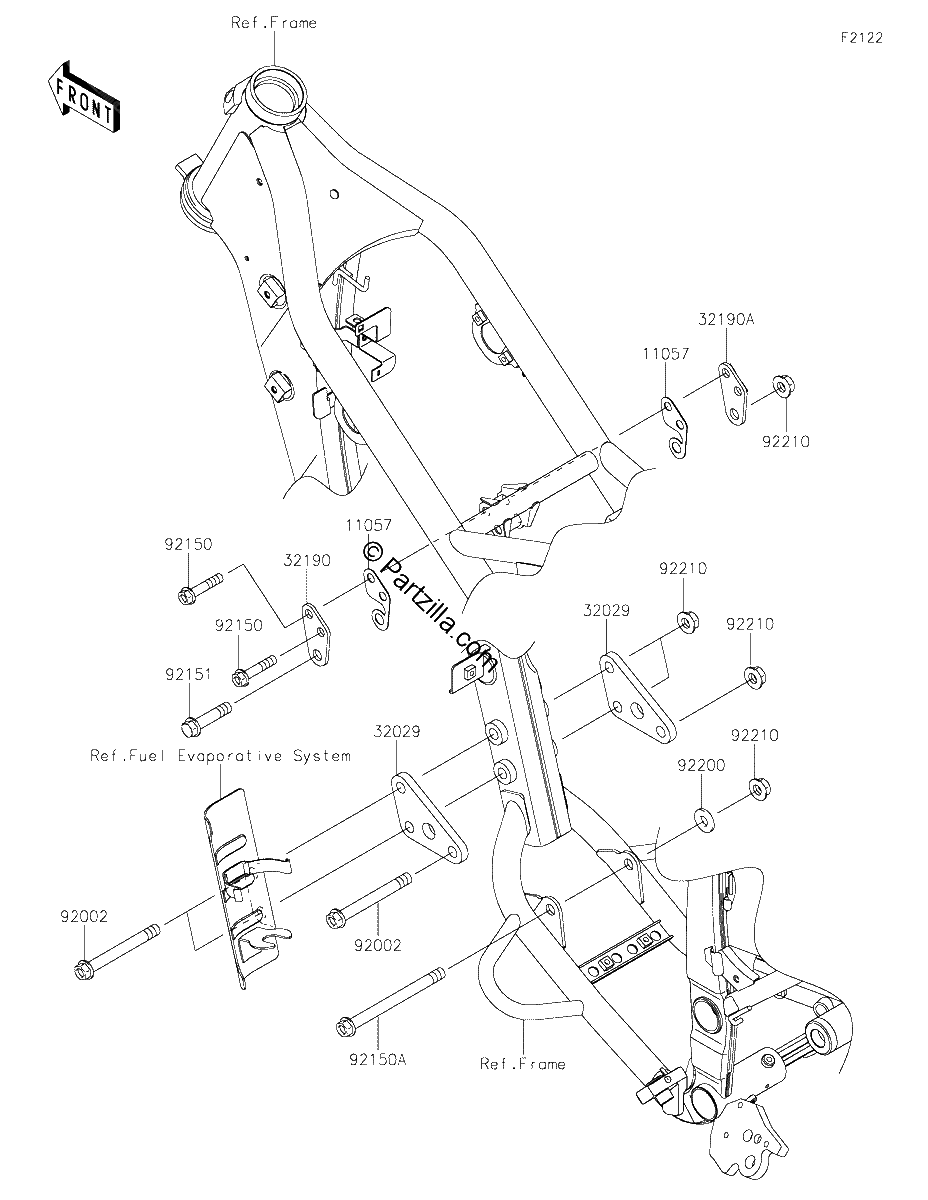Diagrama de ENGINE MOUNT
