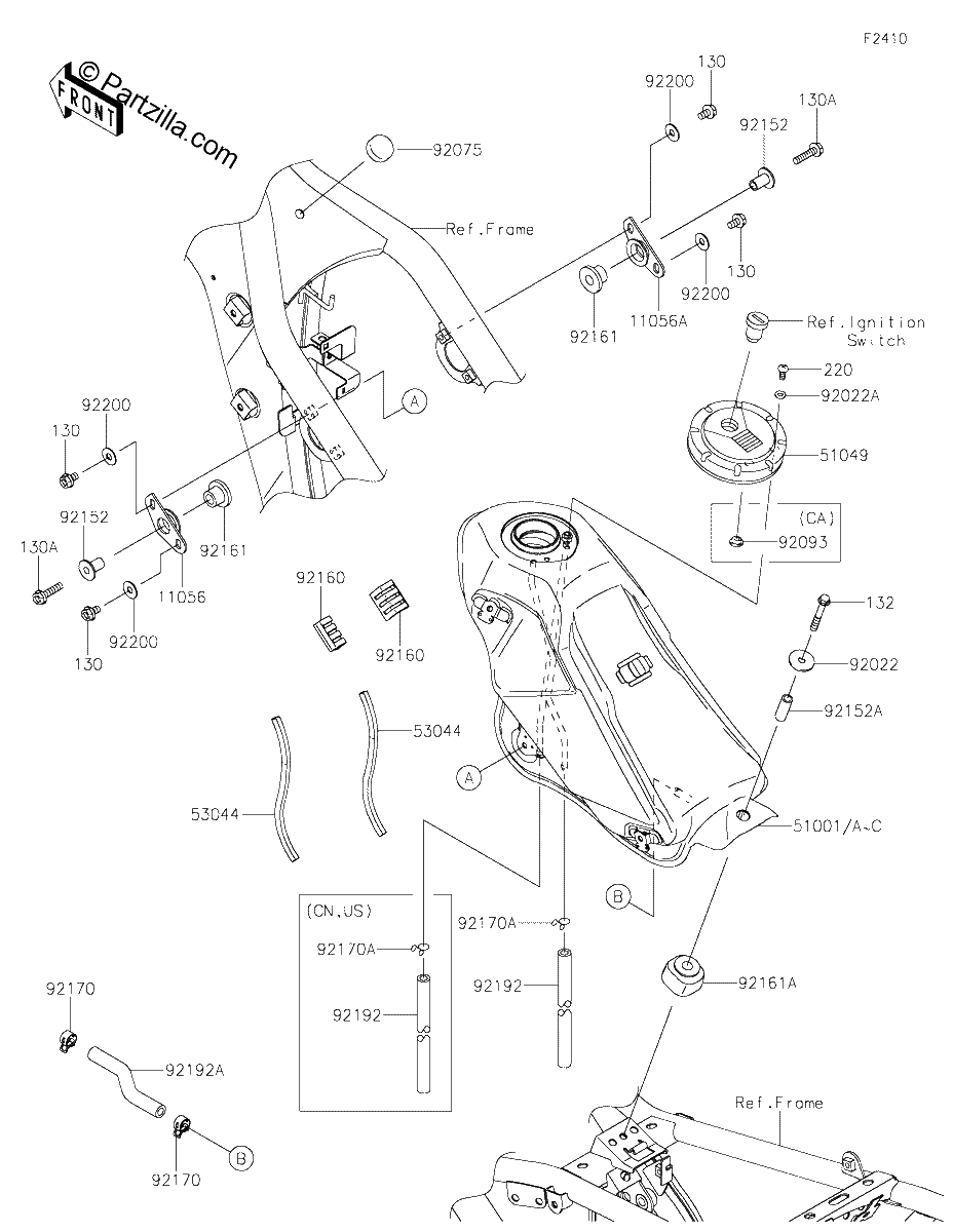 Diagrama de FUEL TANK