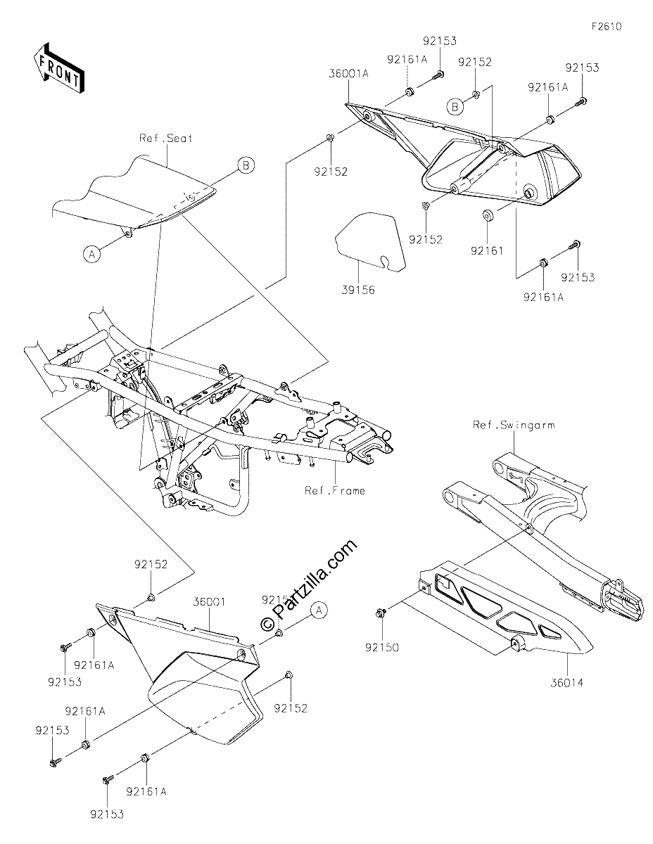 Diagrama de SIDE COVERS CHAIN COVER