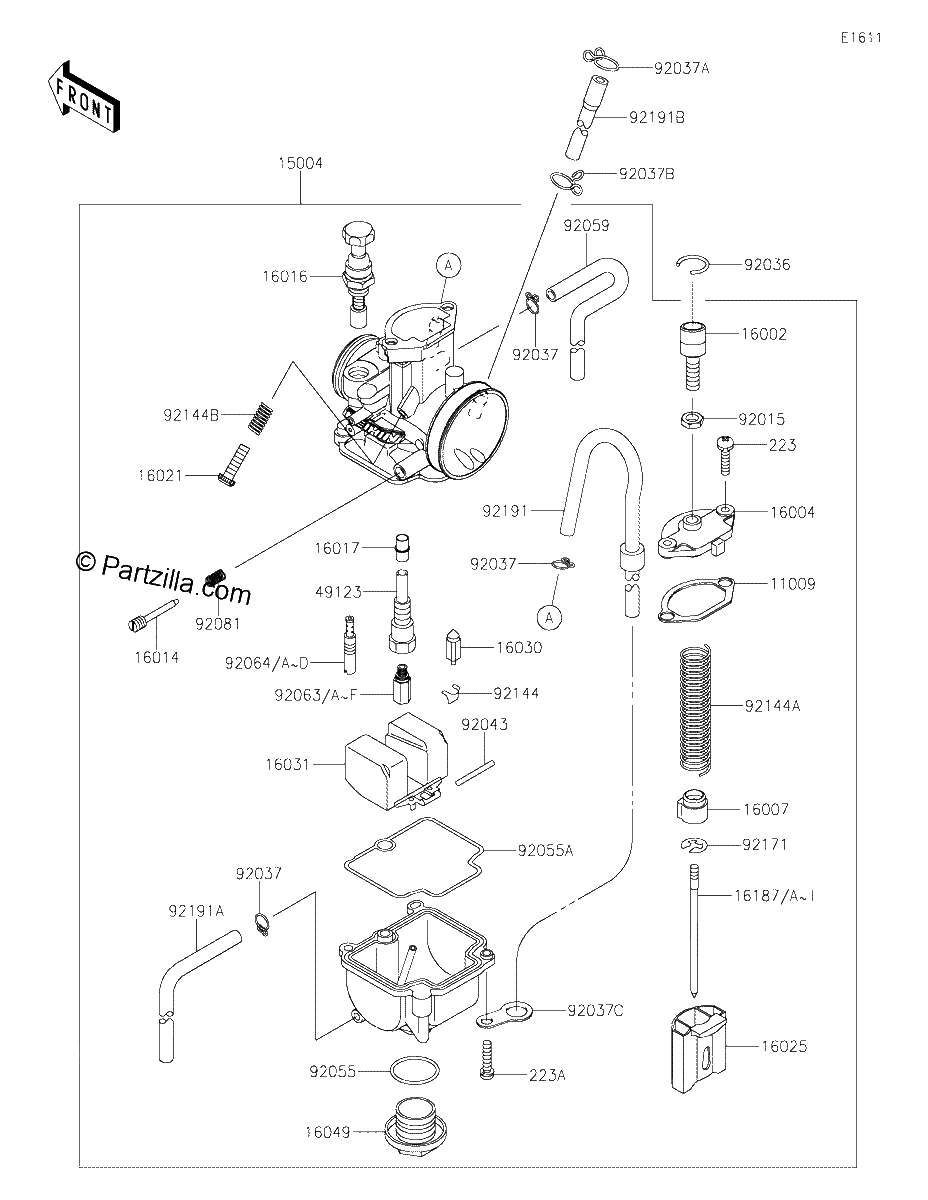 Diagrama de CARBURETOR