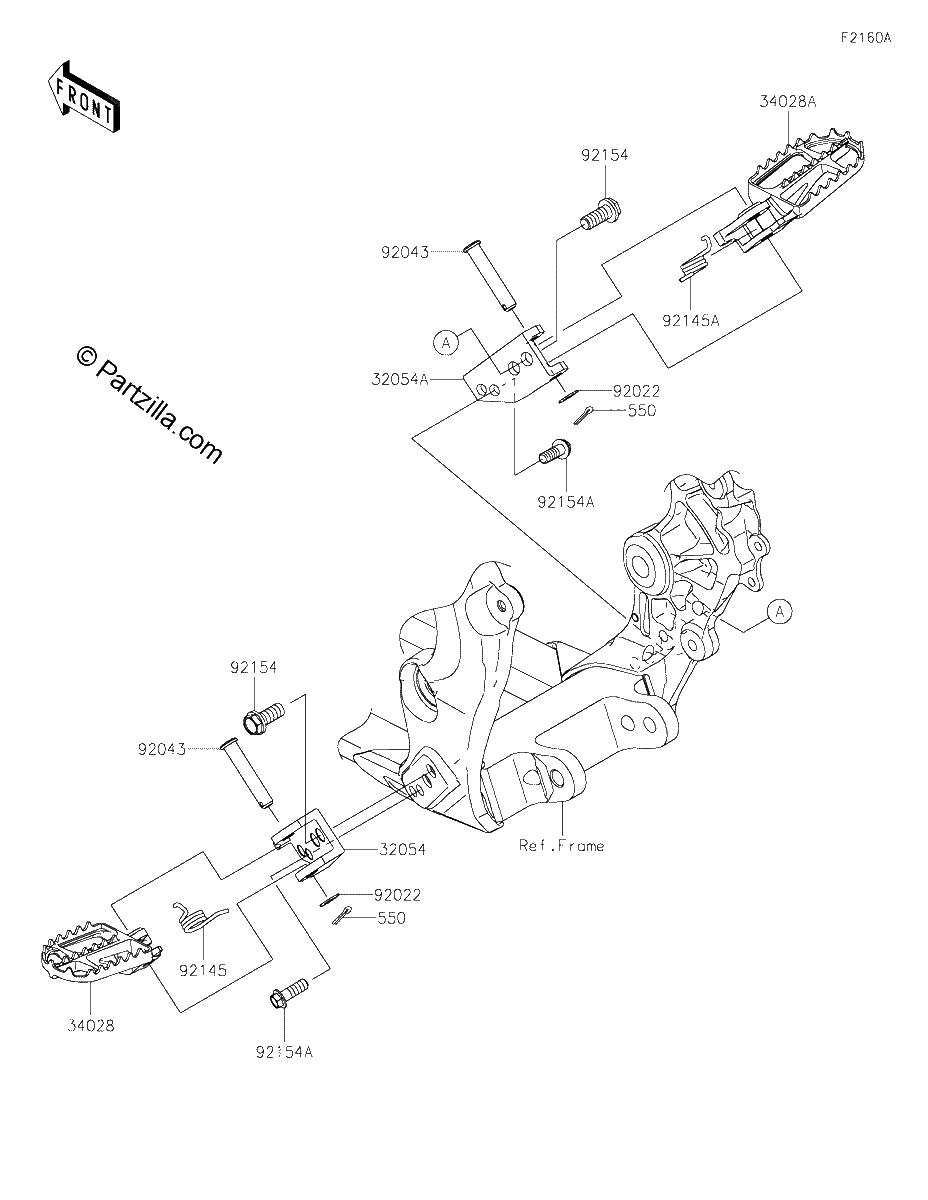 Diagrama de FOOTRESTS CPFNN