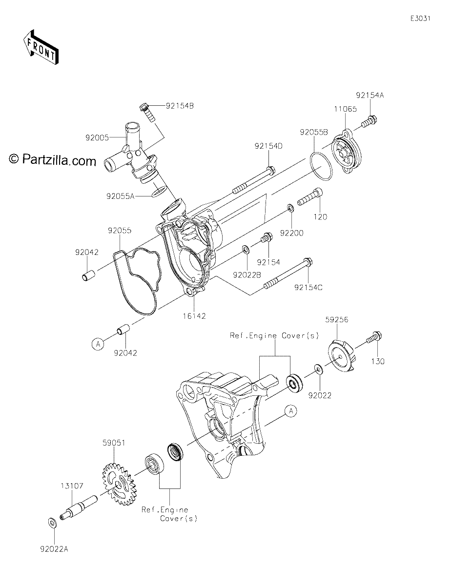 Diagrama de WATER PUMP