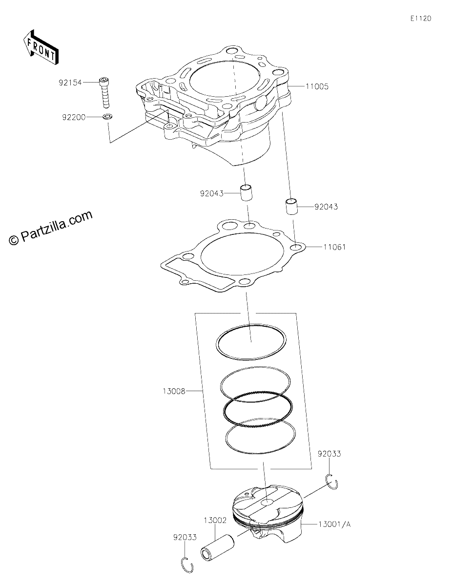 Diagrama de CYLINDER PISTON S