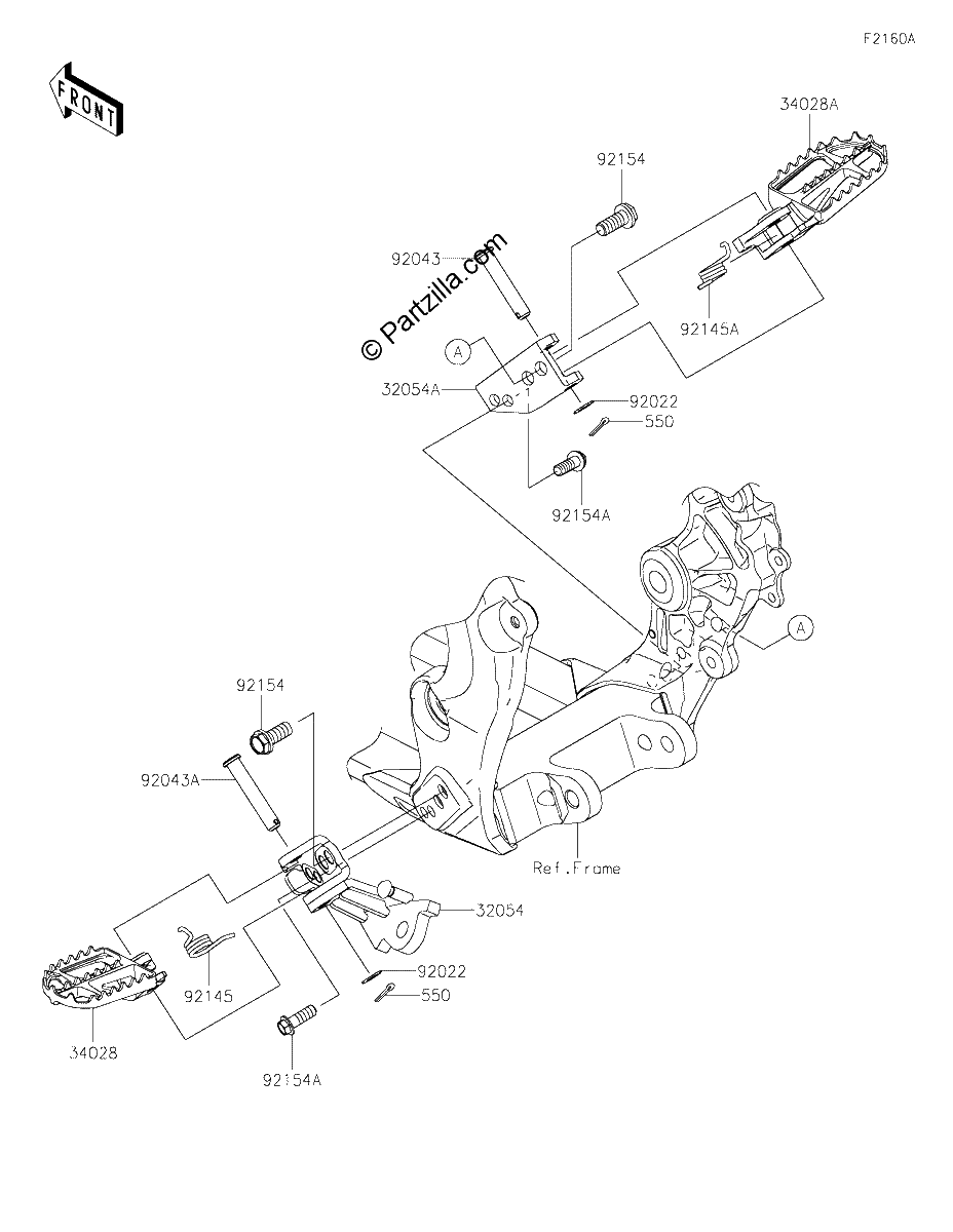 Diagrama de FOOTRESTS DPFNN