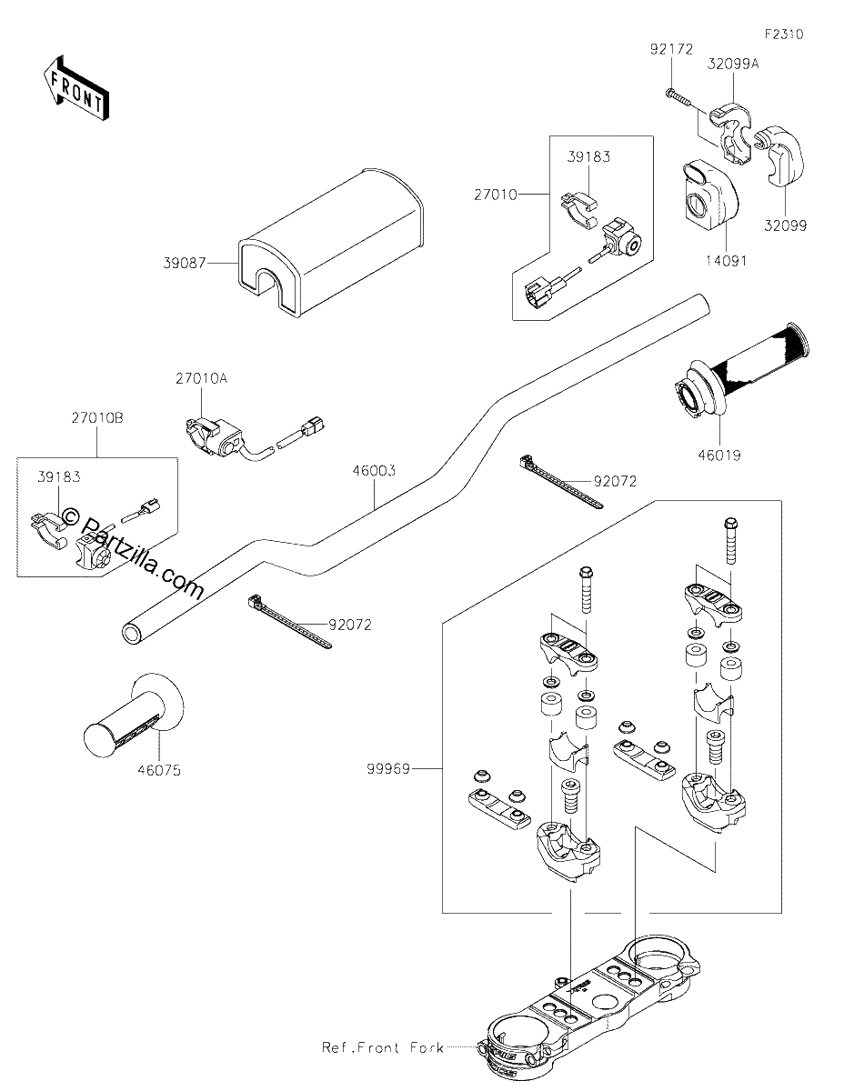 Diagrama de HANDLEBAR