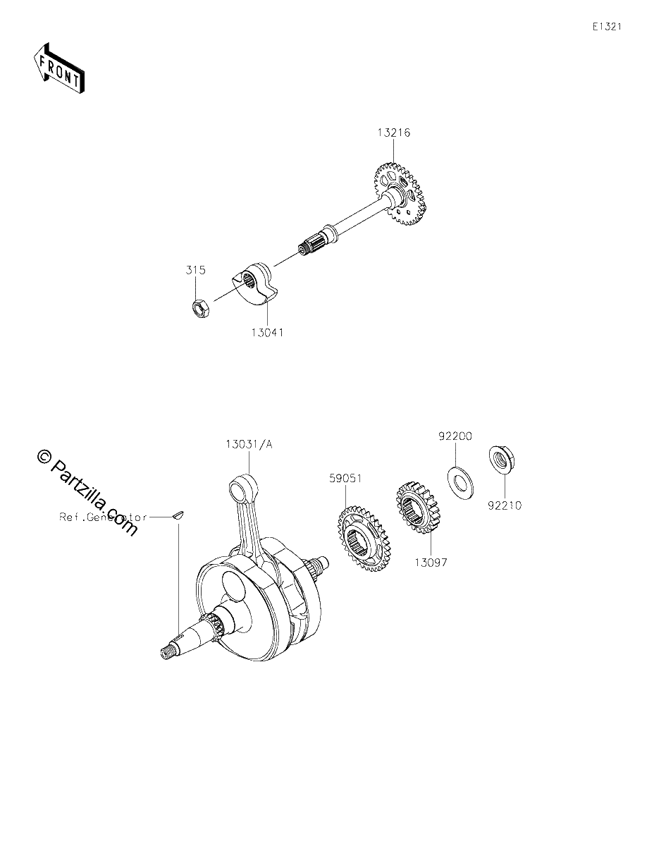 Diagrama de CRANKSHAFT