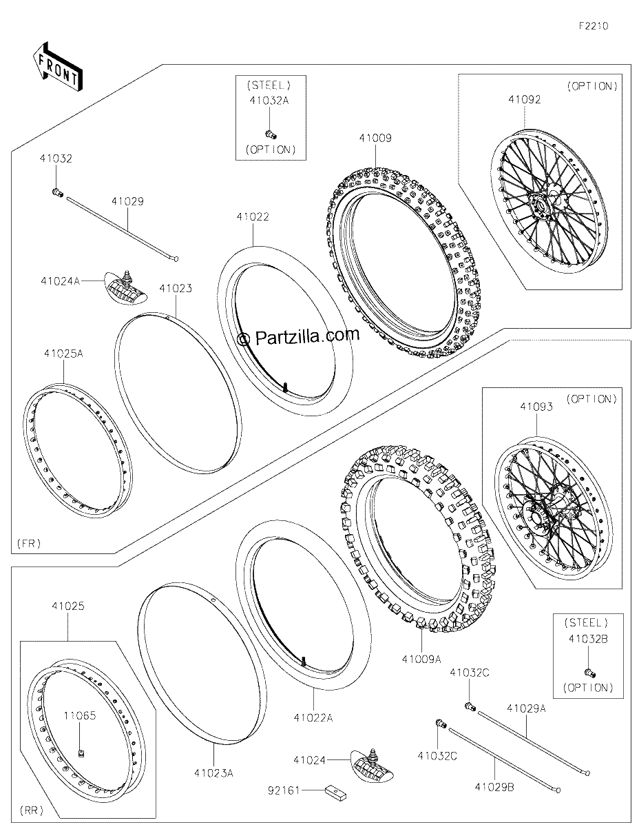 Diagrama de WHEELS TIRES