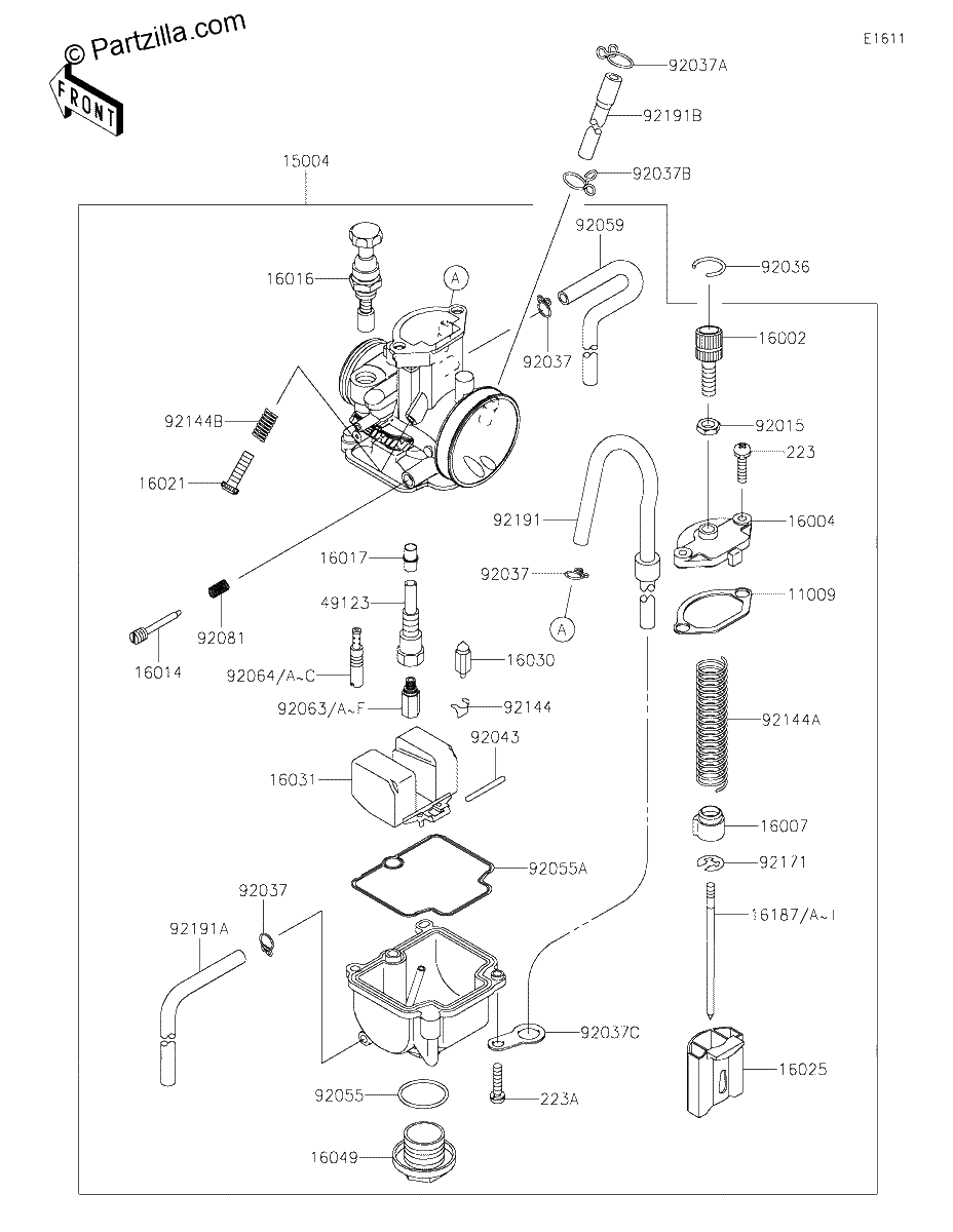 Diagrama de CARBURETOR