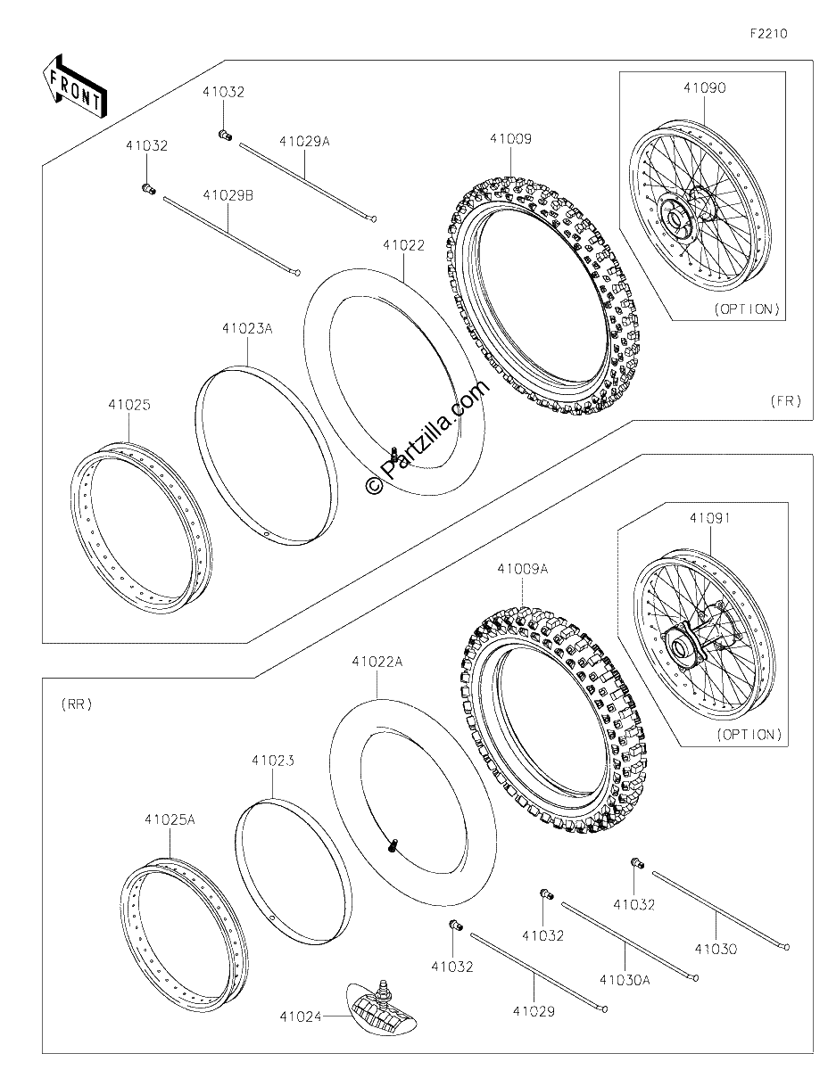Diagrama de WHEELS TIRES