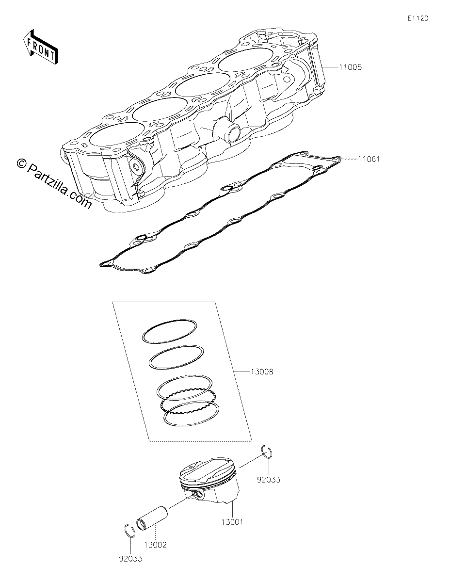 Diagrama de CYLINDER PISTON S