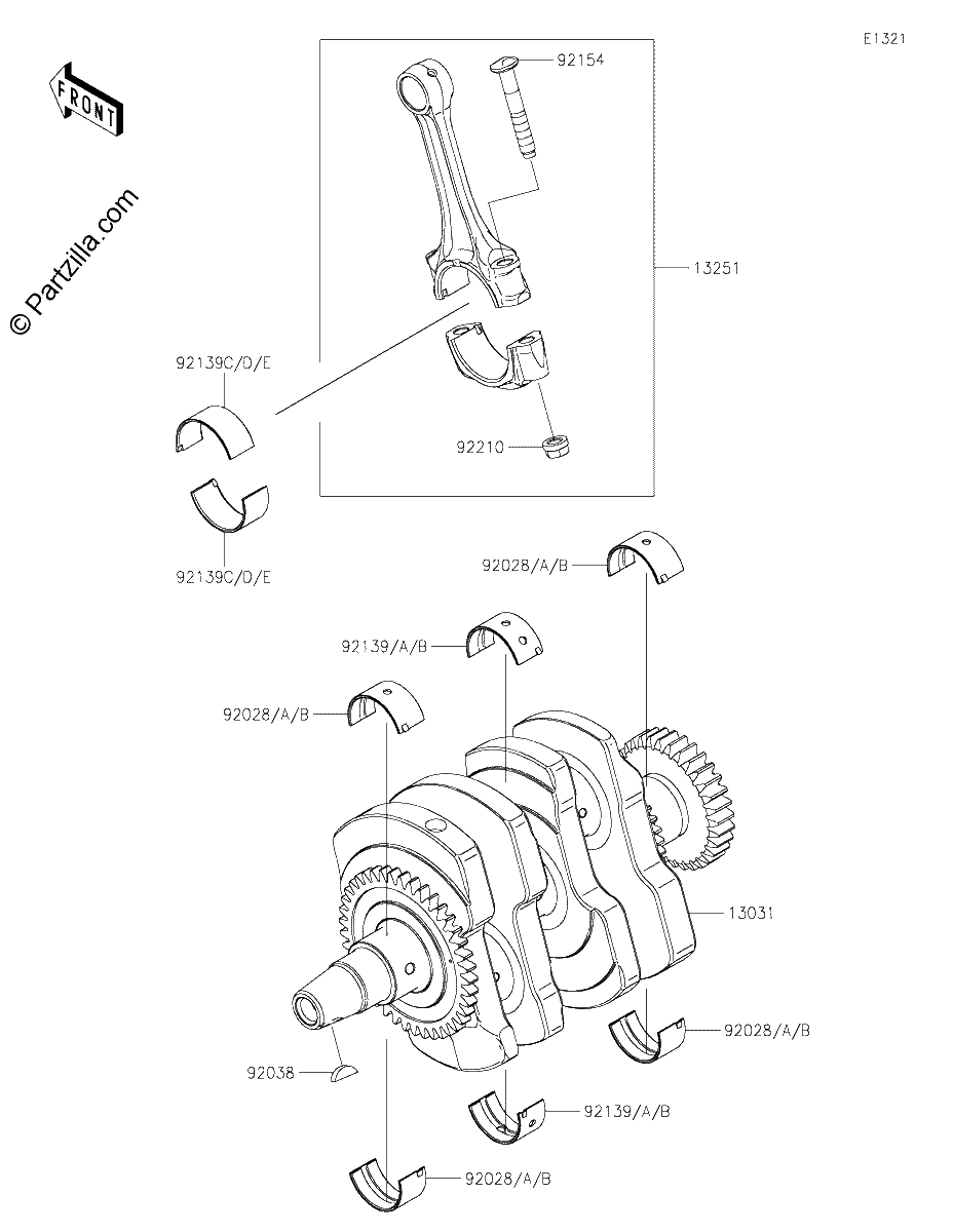 Diagrama de CRANKSHAFT