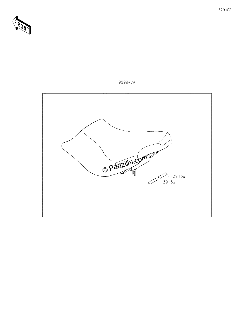 Diagrama de ACCESSORY HIGH SEAT