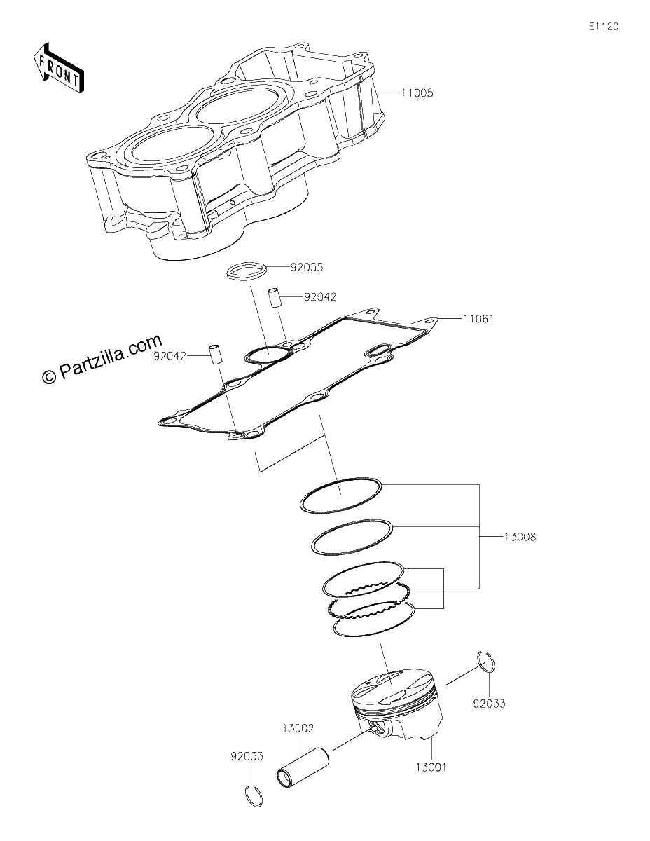 Diagrama de CYLINDER PISTON S