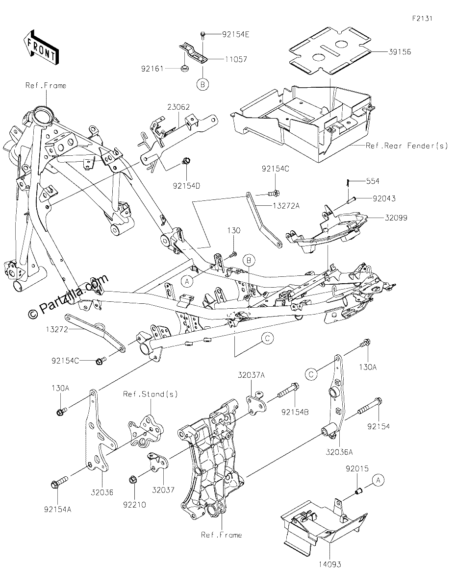 Diagrama de FRAME FITTINGS