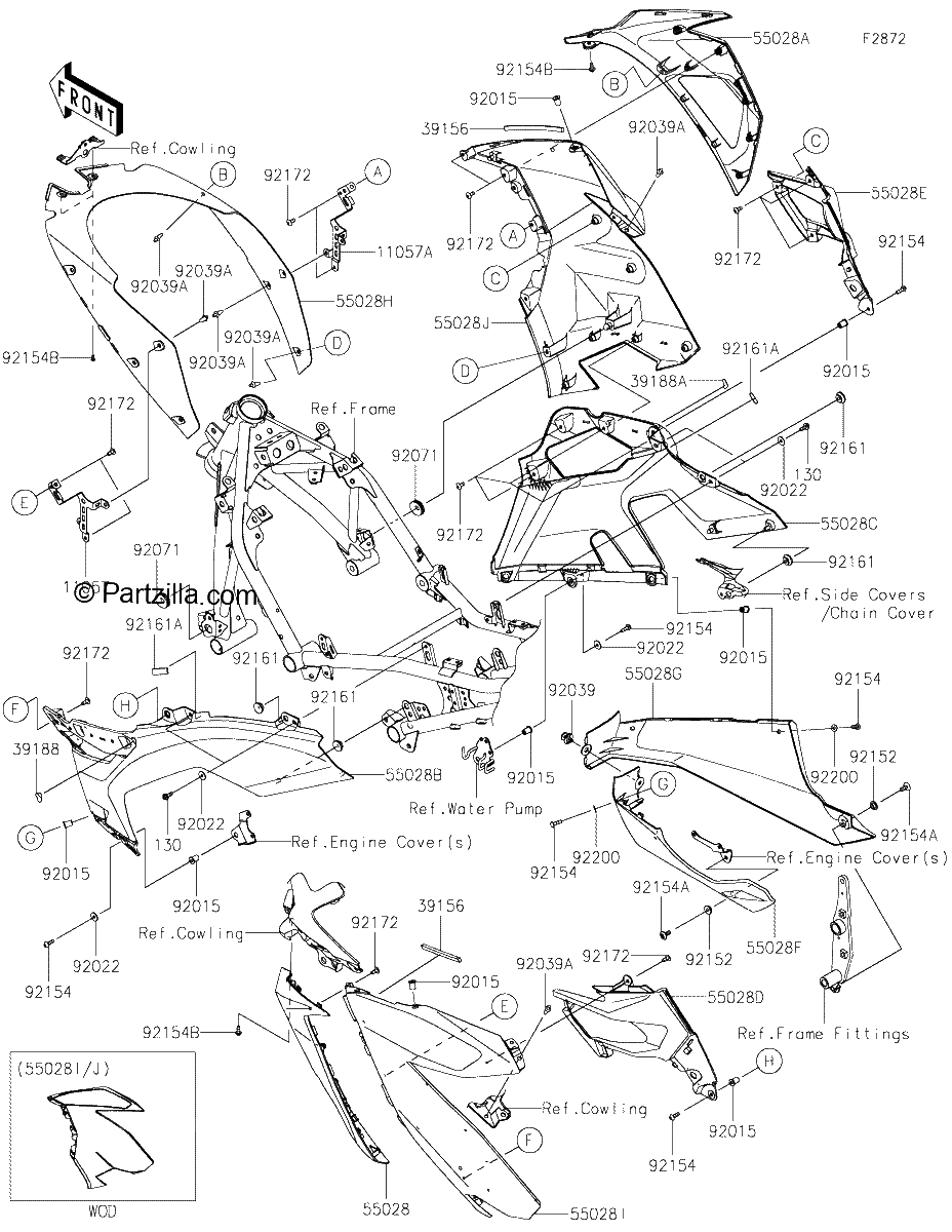 Diagrama de COWLING LOWERS GPFNN GPFNL
