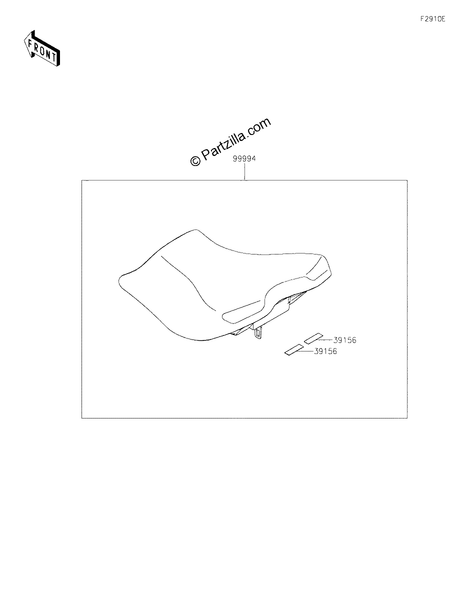Diagrama de ACCESSORY HIGH SEAT