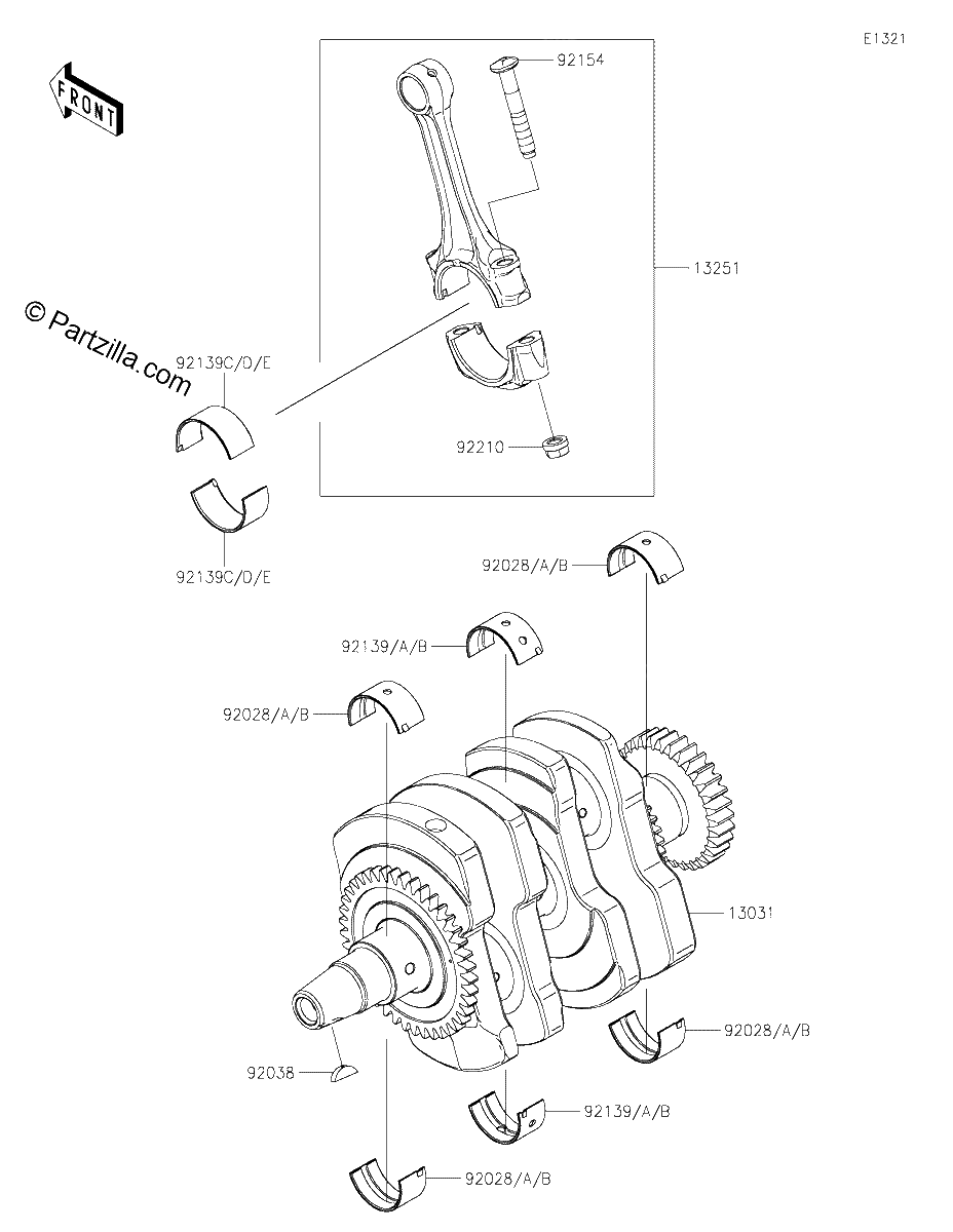 Diagrama de CRANKSHAFT