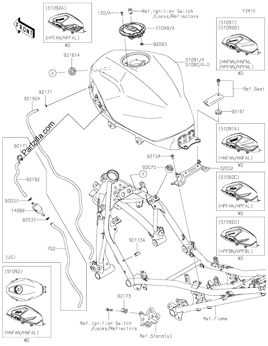 Diagrama de FUEL TANK