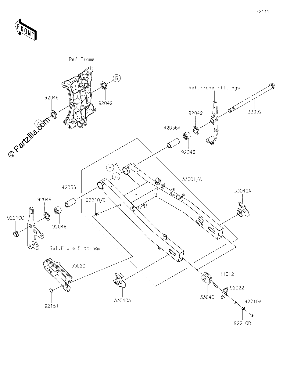 Diagrama de SWINGARM