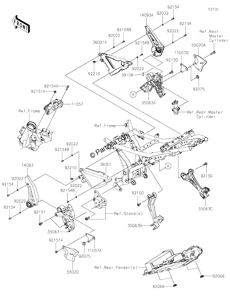 Diagrama de FRAME FITTINGS