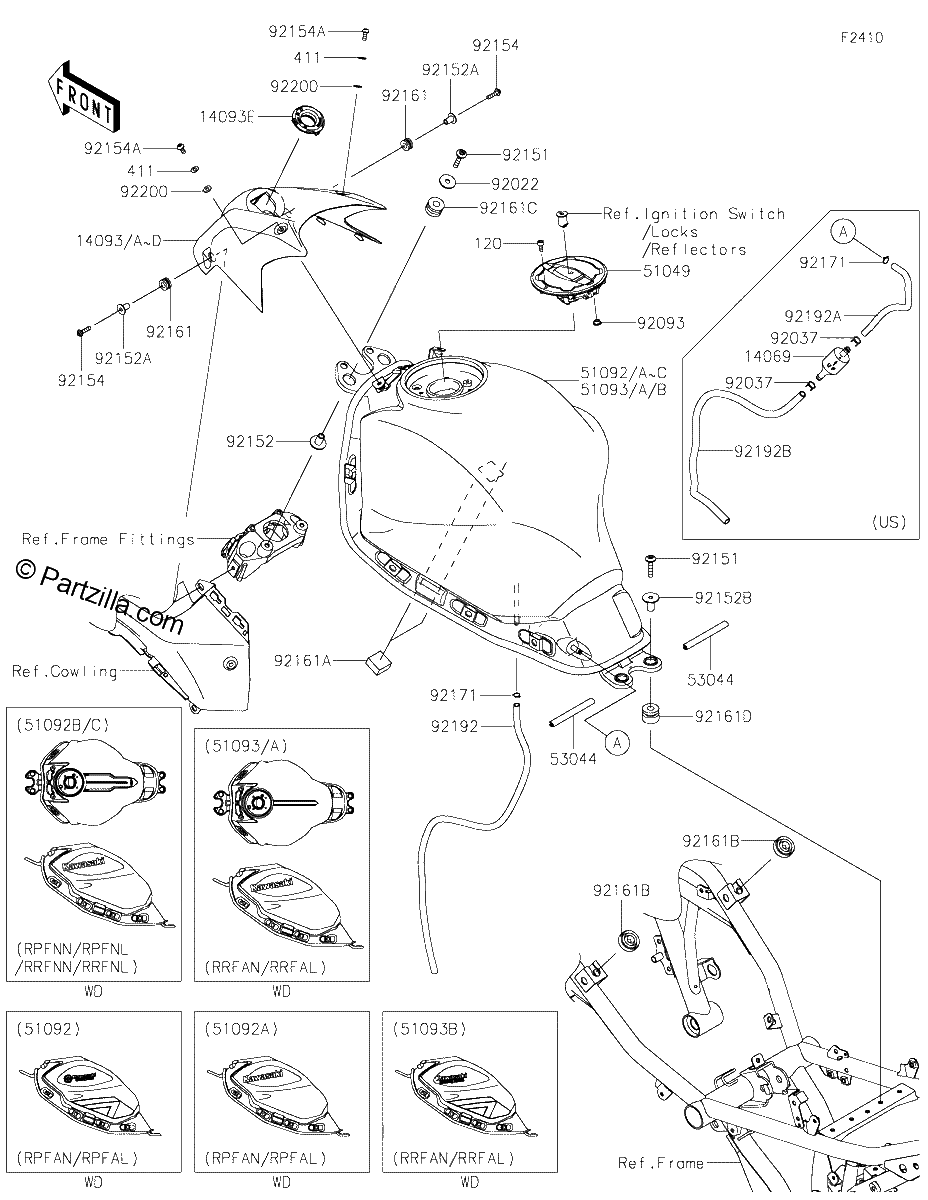 Diagrama de FUEL TANK