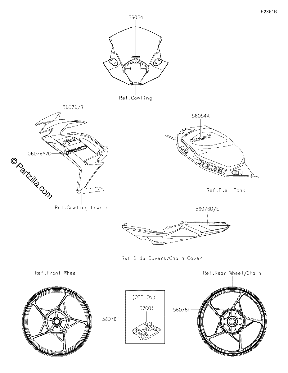 Diagrama de DECALS WHITE RPFAN RPFAL