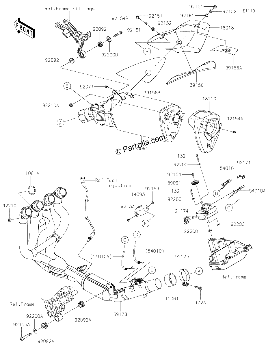 Diagrama de MUFFLER S