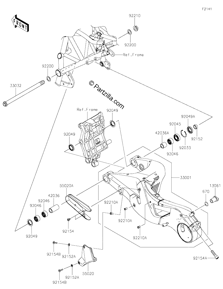 Diagrama de SWINGARM
