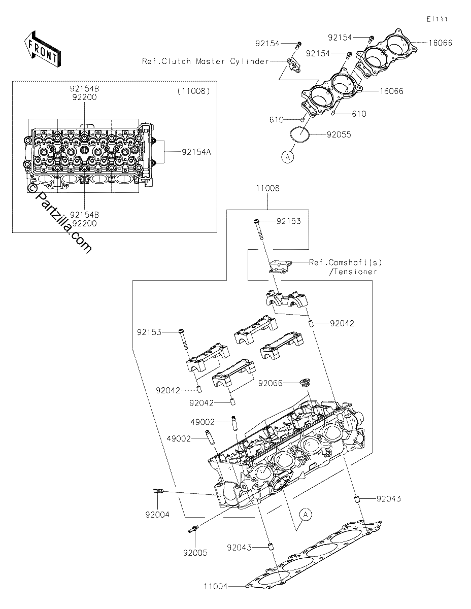 Diagrama de CYLINDER HEAD