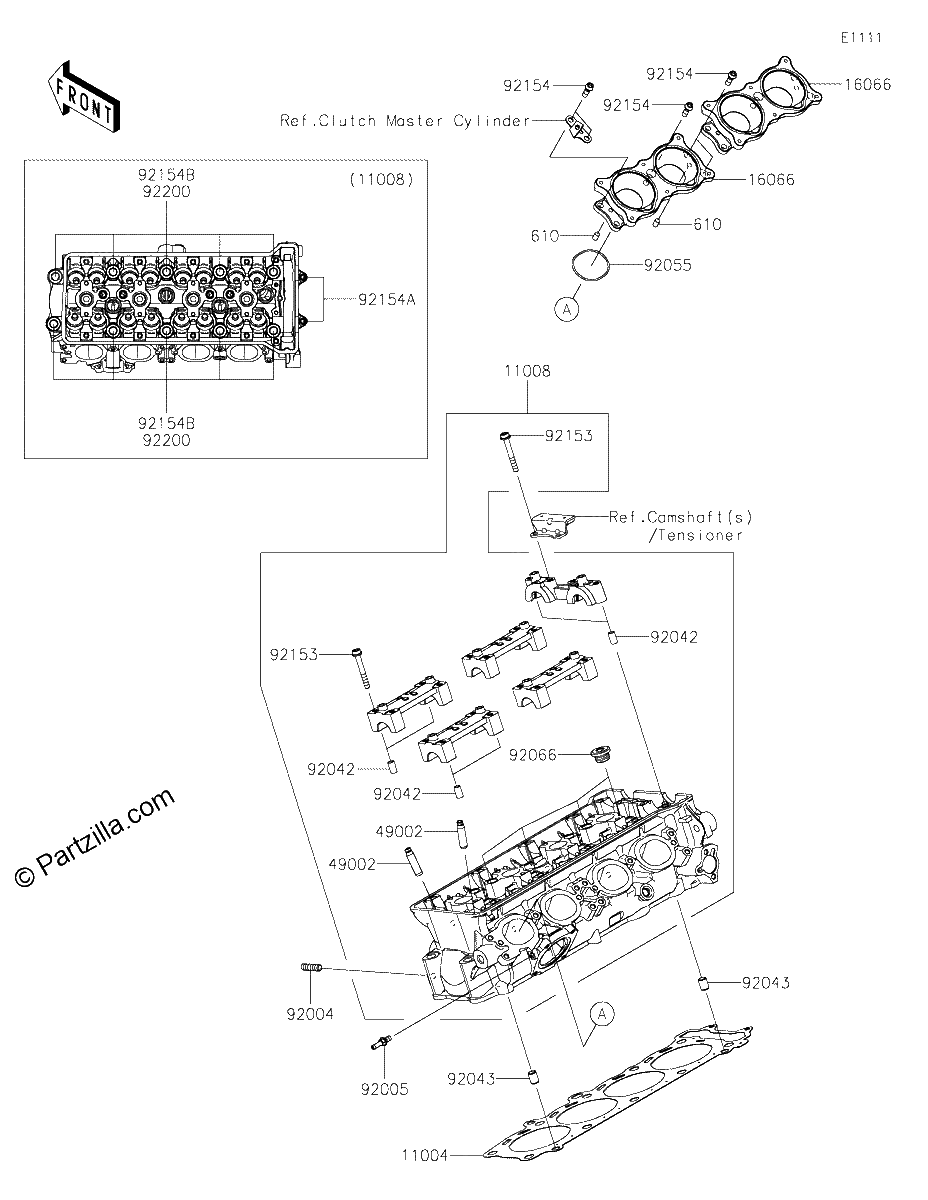 Diagrama de CYLINDER HEAD