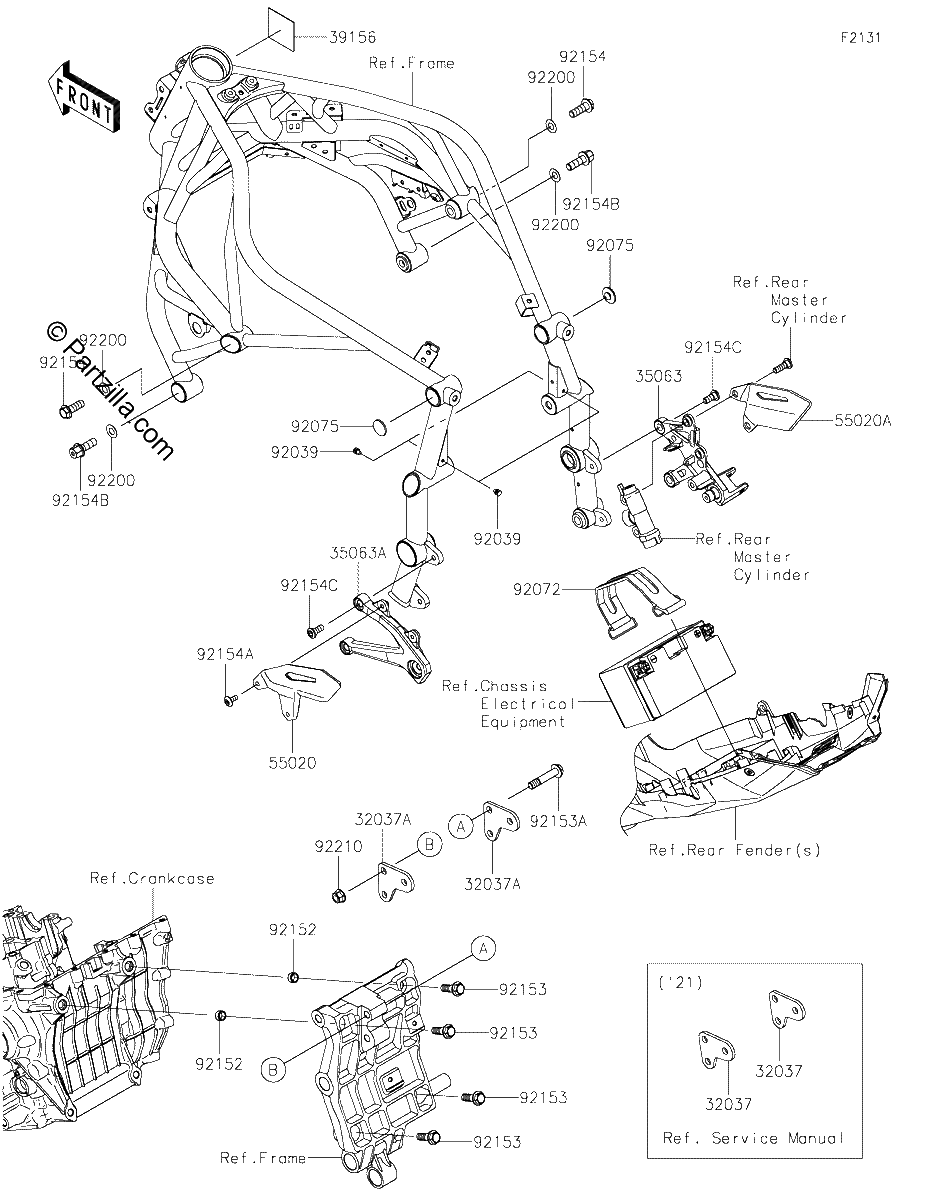 Diagrama de FRAME FITTINGS