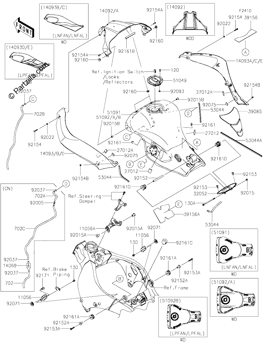 Diagrama de FUEL TANK
