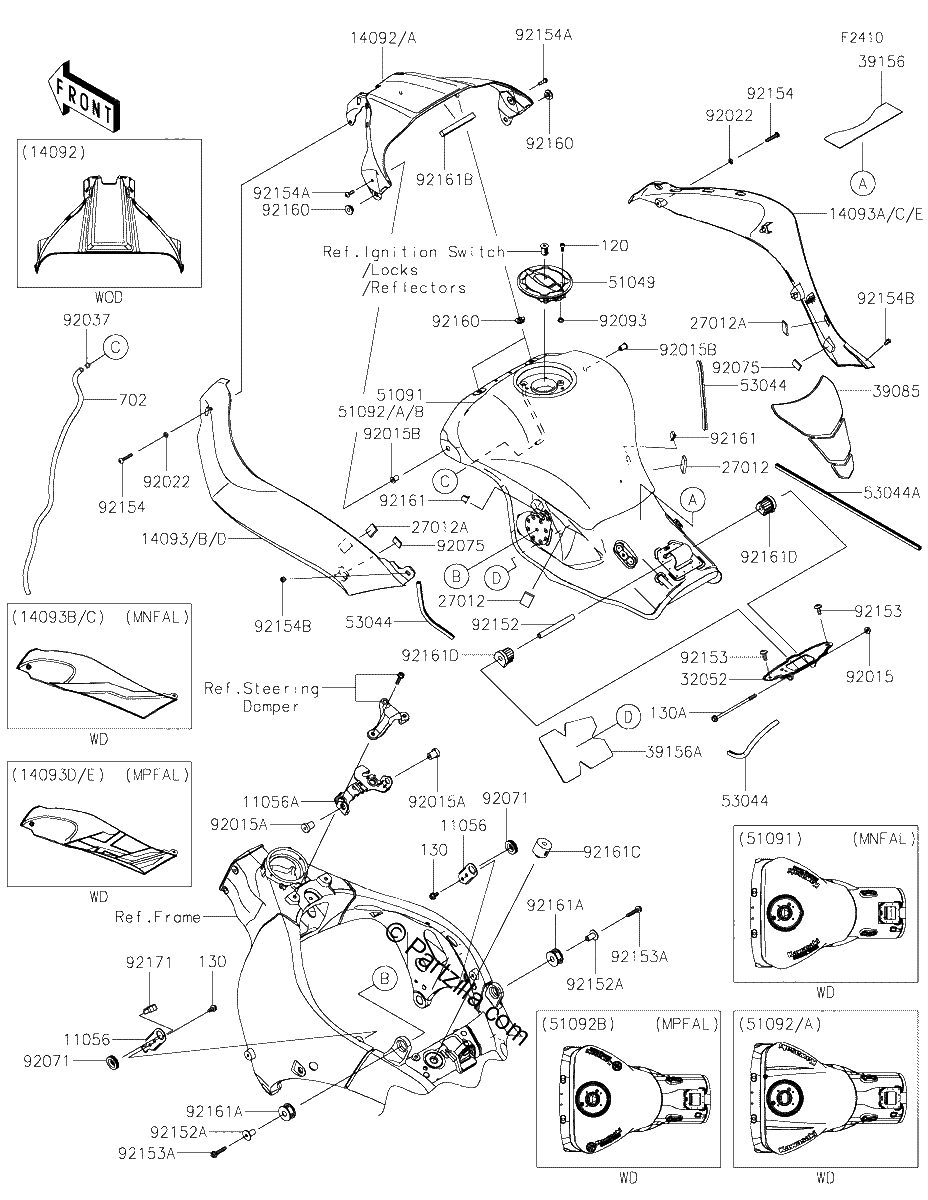 Diagrama de FUEL TANK