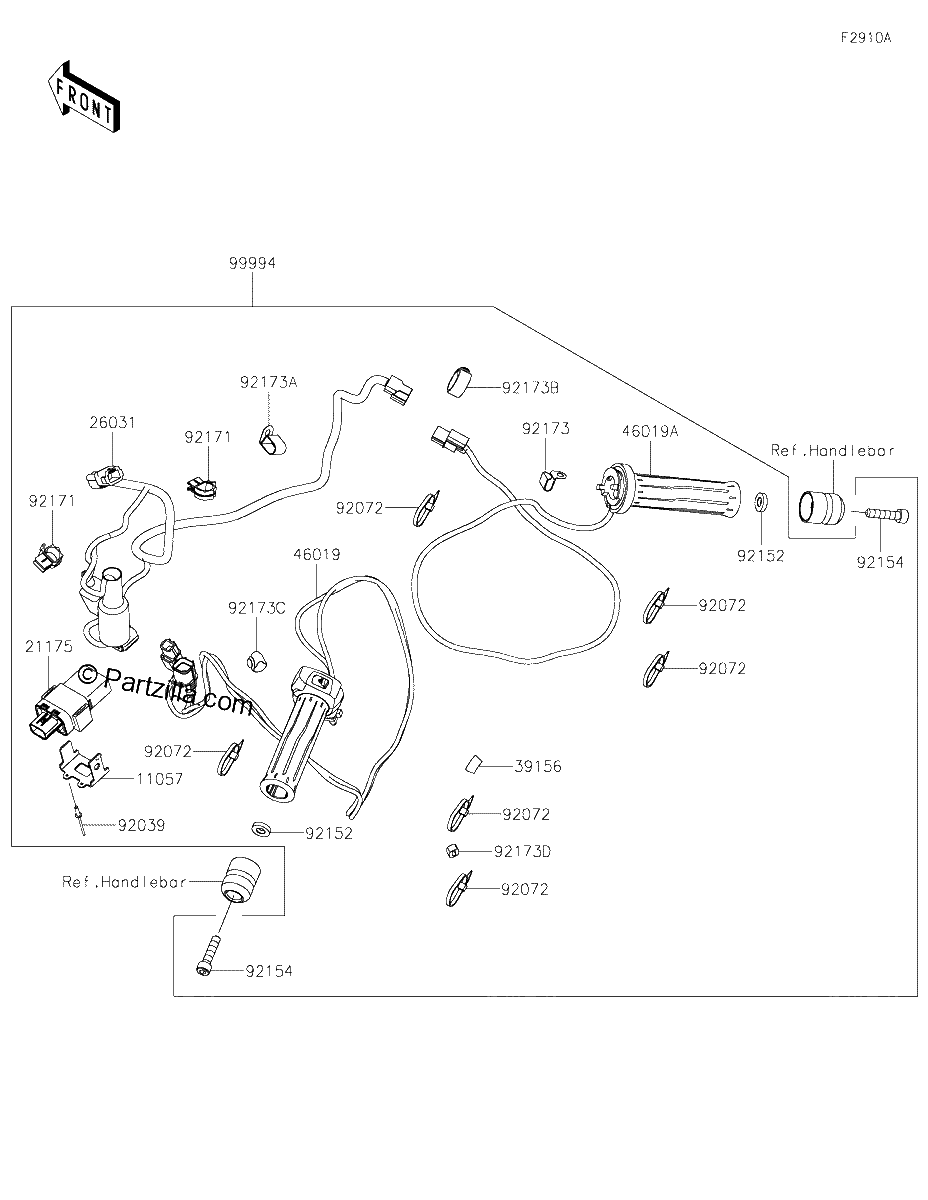 Diagrama de ACCESSORY GRIP HEATER