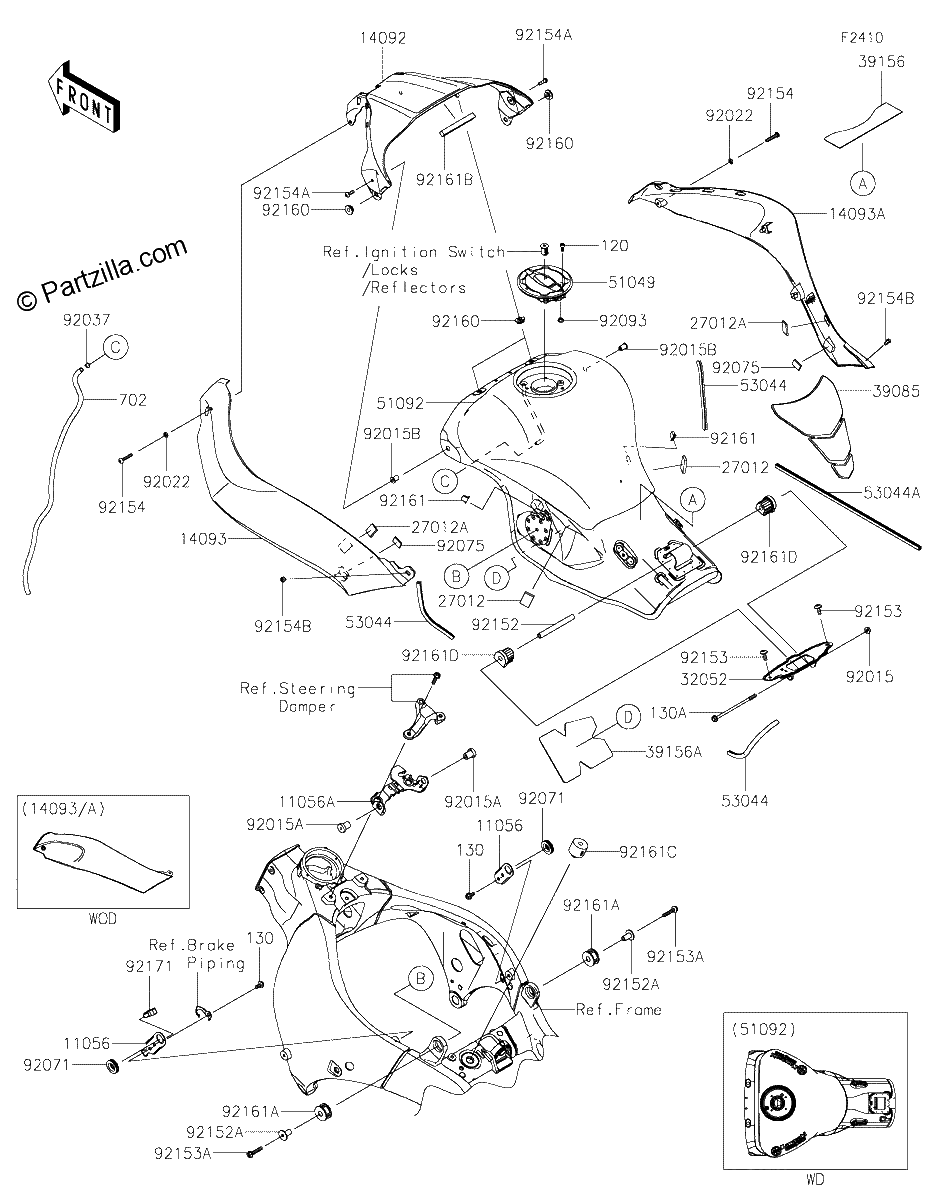 Diagrama de FUEL TANK