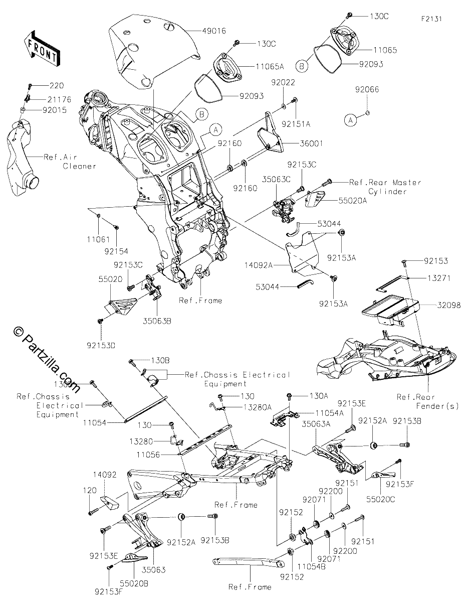 Diagrama de FRAME FITTINGS