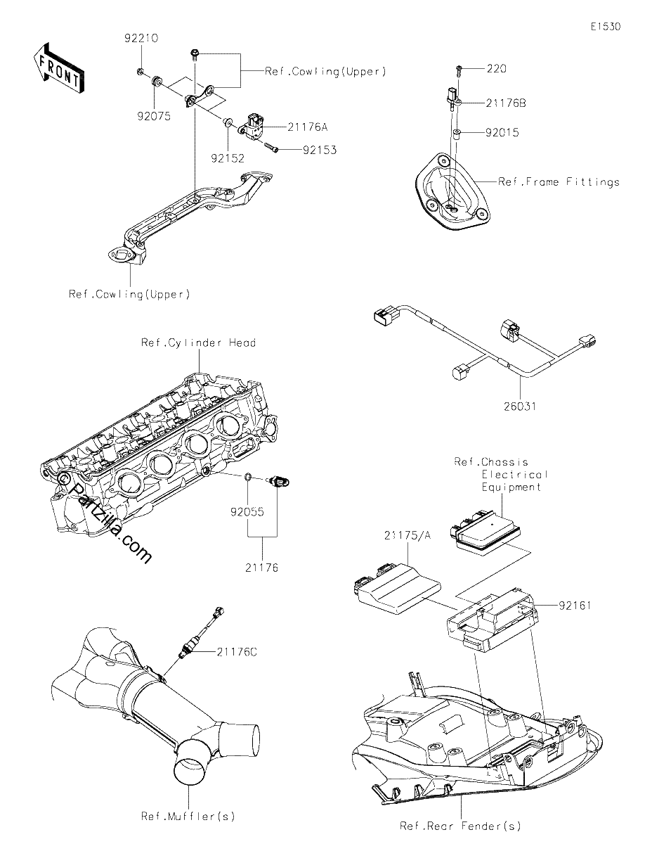 Diagrama de FUEL INJECTION