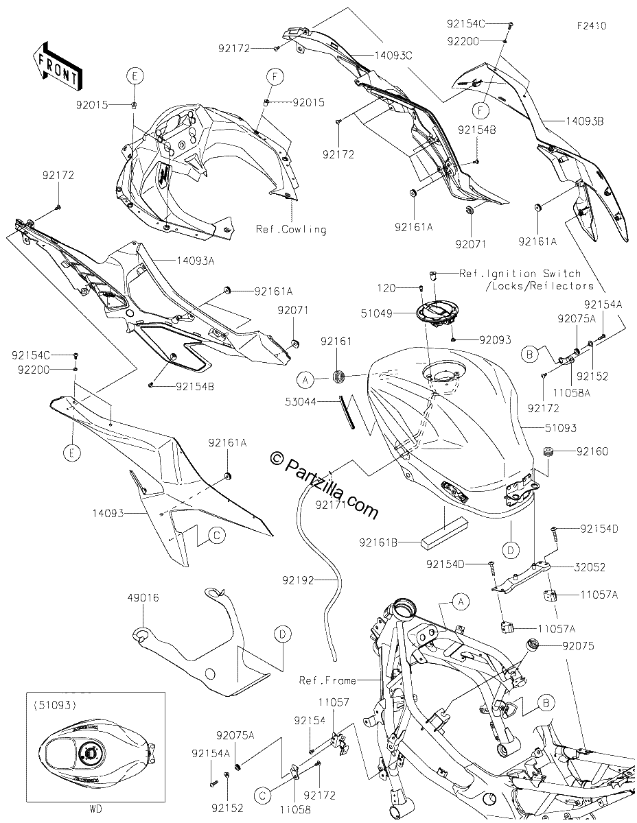 Diagrama de FUEL TANK