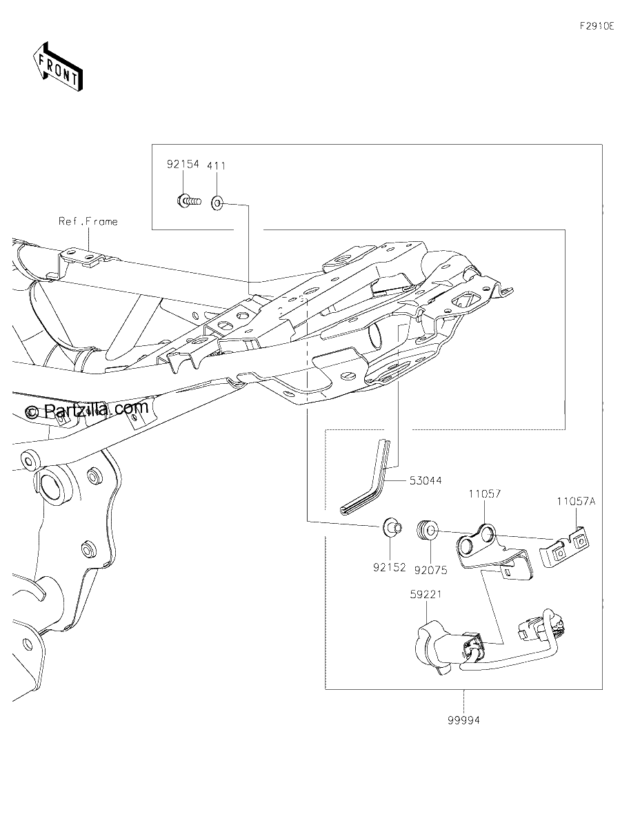 Diagrama de ACCESSORY USB OUTPUT