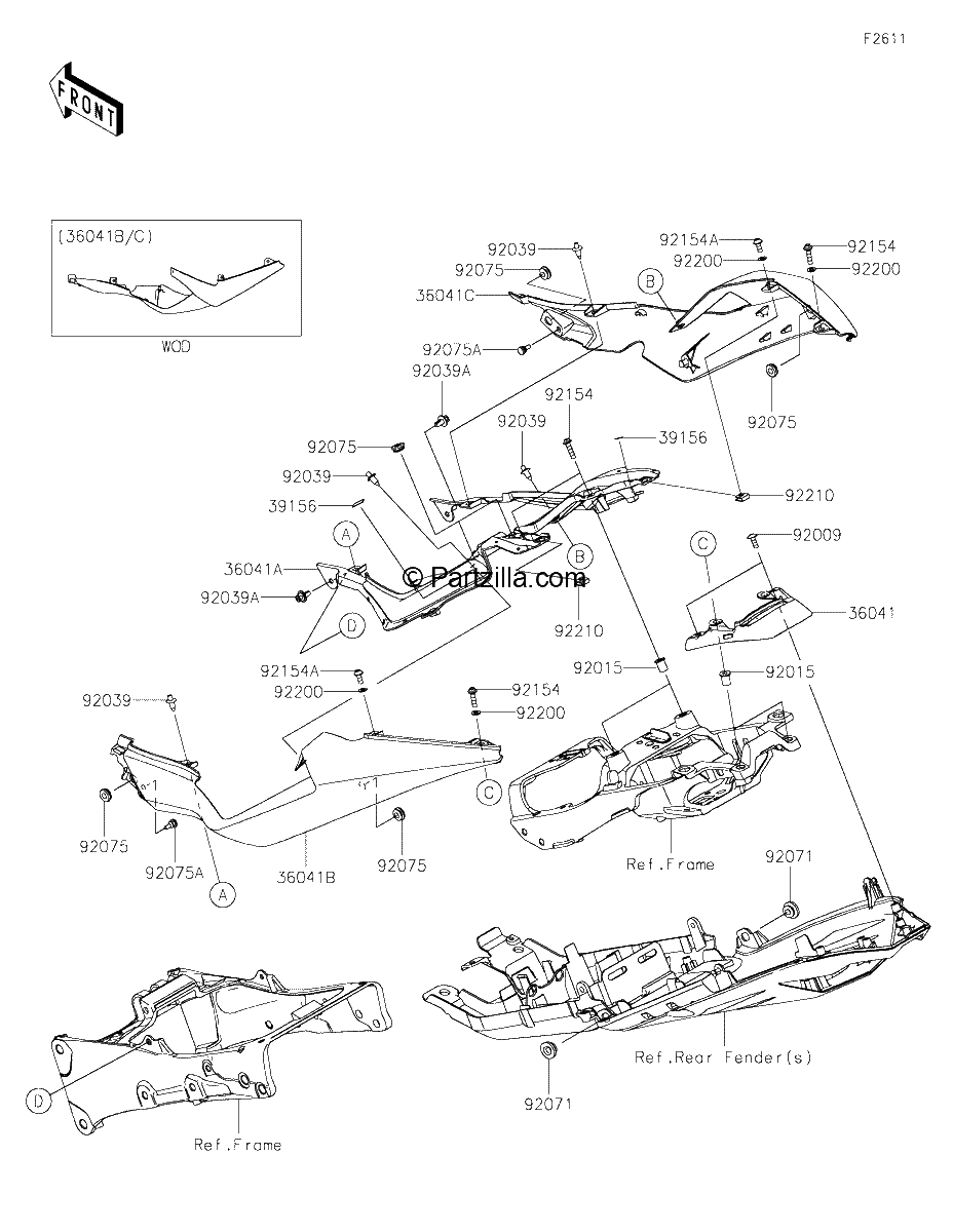 Diagrama de SIDE COVERS